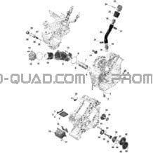 Rotax - Lubrification Du Moteur - LTD CAB pour Can-am Toutes les cylindrées 2022 Defender HD10 - LTD CAB (8JNA-B-C-D-E-F)