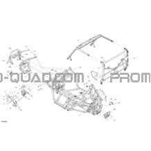 Châssis - Système pour Can-am Toutes les cylindrées 2022 Defender HD10 - LTD CAB (8JNA-B-C-D-E-F)