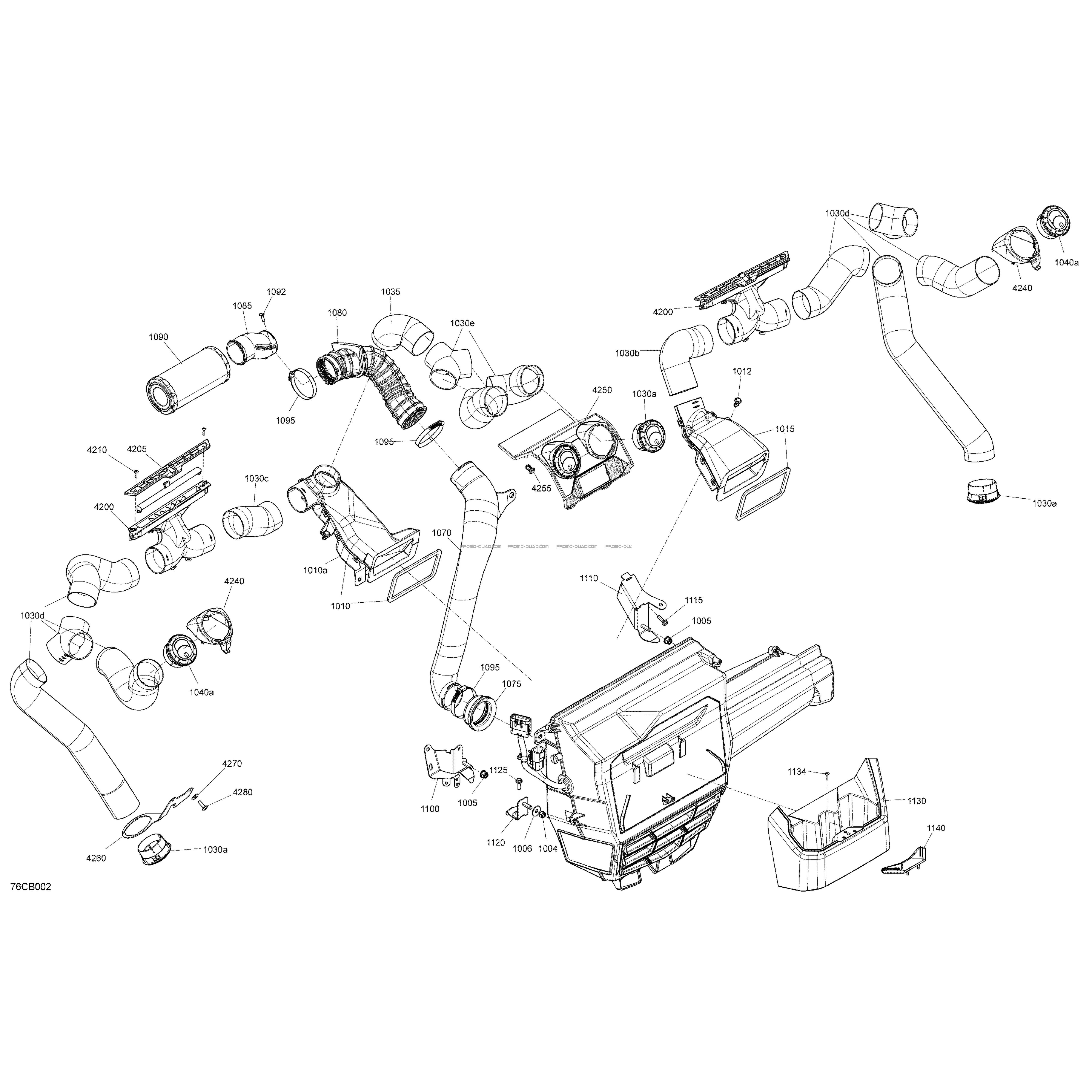 Enclosure Cab - Air Conditioning System  Can-am  2022 Toutes les cylindrées  Original parts OEMEnclosure Cab - Air Conditioning System  Can-am  2022 Toutes les cylindrées  Original parts OEM