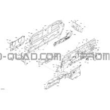 Habitacle - Mur Arrière pour Can-am Toutes les cylindrées 2022 Defender MAX HD10 - DPS