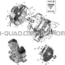Rotax - Carter pour Can-am Toutes les cylindrées 2022 Defender MAX HD10 - XT