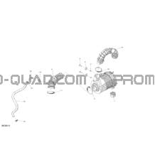 Engine - Air Intake - EVAP pour Can-am Toutes les cylindrées 2022 Defender MAX HD10 - XT