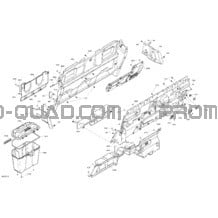 Habitacle - Mur Arrière pour Can-am Toutes les cylindrées 2022 Defender MAX HD10 - XT