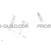 Suspension - Amortisseurs Arrière pour Can-am Toutes les cylindrées 2022 Defender MAX HD10 - XMR (8PNB)