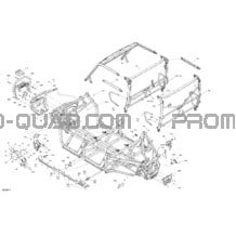 Châssis - Système pour Can-am Toutes les cylindrées 2022 Defender MAX HD10 - XMR (8PNB)