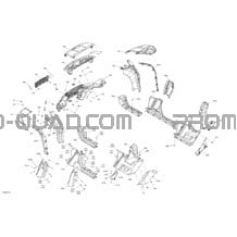 Carrosserie - Système pour Can-am Toutes les cylindrées 2022 Defender MAX HD10 - XMR (8PNB)