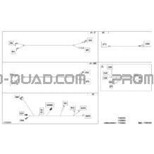 Électrique - Faisceau Électrique De Treuil - 710006654 pour Can-am Toutes les cylindrées 2022 Defender MAX HD10 - XMR (8PNB)