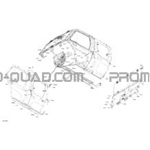 Enclosure Cab - Isolations pour Can-am Toutes les cylindrées 2022 Defender MAX HD10 - LTD CAB