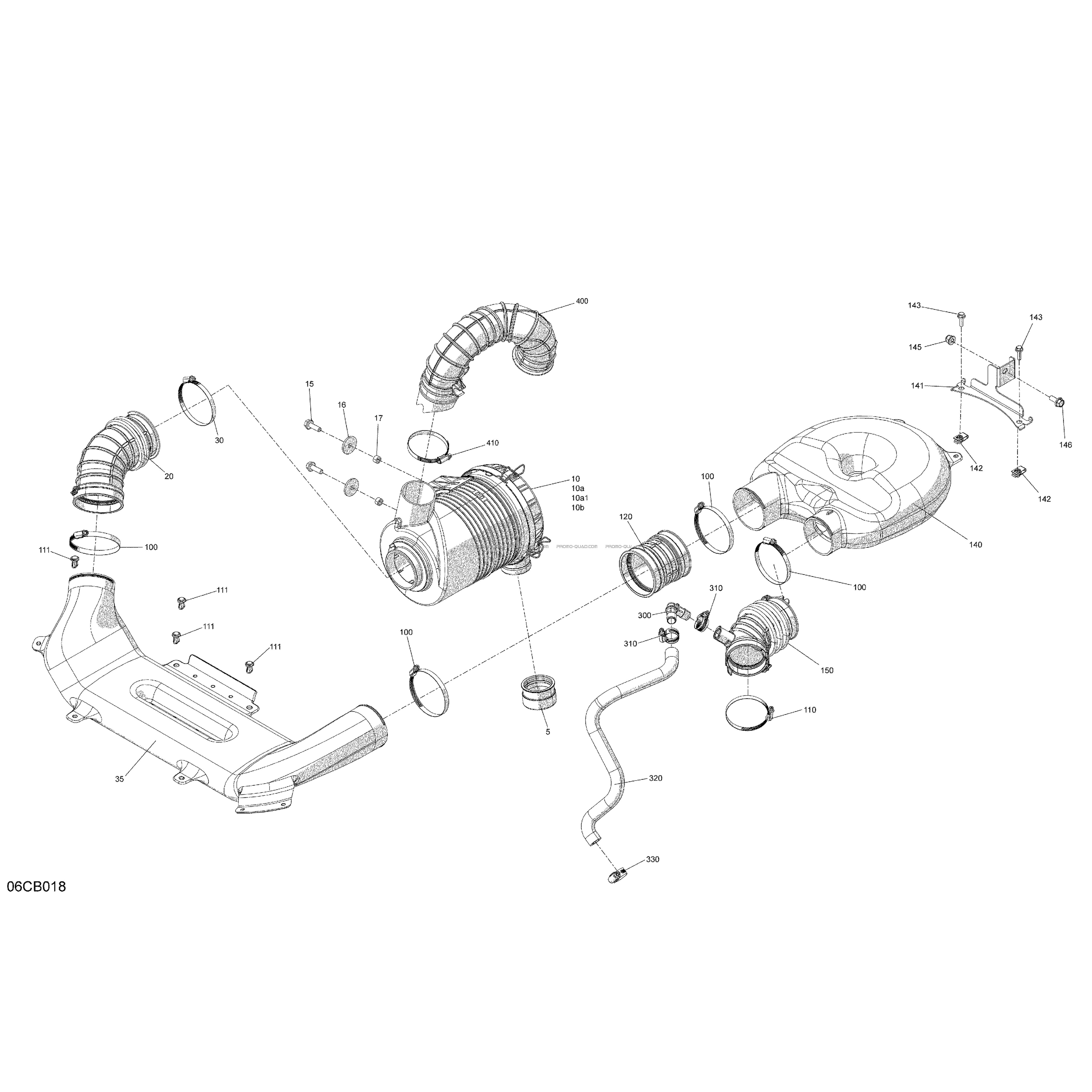 Engine - Air Intake - EVAP  Can-am  2022 Toutes les cylindrées  Original parts OEMEngine - Air Intake - EVAP  Can-am  2022 Toutes les cylindrées  Original parts OEM