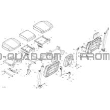 Carrosserie - Sièges pour Can-am Toutes les cylindrées 2022 Defender PRO HD10 - XT