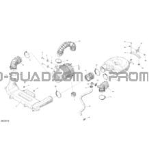 Engine - Air Intake - EVAP pour Can-am Toutes les cylindrées 2022 Defender PRO HD10 - LTD CAB (9HNA-B-C-D)