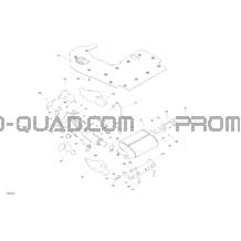 Moteur - Échappement pour Can-am Toutes les cylindrées 2022 Defender PRO HD10 - LTD CAB (9HNA-B-C-D)