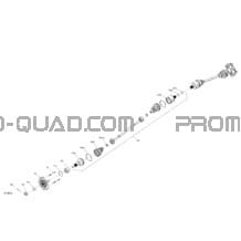 Entraînement - Arrière - Pièces Communes pour Can-am Toutes les cylindrées 2022 Defender PRO HD10 - LTD CAB (9HNA-B-C-D)