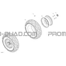 Entraînement - Roues Avants pour Can-am Toutes les cylindrées 2022 Defender PRO HD10 - LTD CAB (9HNA-B-C-D)