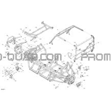 Châssis - Système pour Can-am Toutes les cylindrées 2022 Defender PRO HD10 - LTD CAB (9HNA-B-C-D)