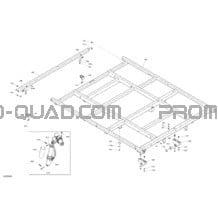 Carrosserie - Boîte de Chargement - Section Inférieure pour Can-am Toutes les cylindrées 2022 Defender PRO HD10 - LTD CAB (9HNA-B-C-D)