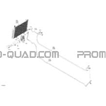 Enclosure Cab - Air Conditioning Condenser pour Can-am Toutes les cylindrées 2022 Defender PRO HD10 - LTD CAB (9HNA-B-C-D)