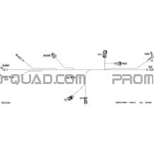 Electric - Voltage Regulator Wiring Harness - 710008182 pour Can-am Toutes les cylindrées 2022 Defender PRO HD10 - LTD CAB (9HNA-B-C-D)