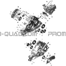 Rotax - Boîte De Vitesses 1 pour Can-am Toutes les cylindrées 2022 Defender 6X6 HD10 - XT