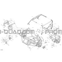 Châssis - Système pour Can-am Toutes les cylindrées 2022 Defender 6X6 HD10 - XT