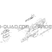 Habitacle - Mur Arrière pour Can-am Toutes les cylindrées 2022 Defender 6X6 HD10 - XT