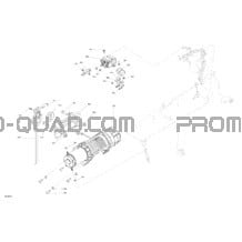 Électrique - Treuil pour Can-am Toutes les cylindrées 2022 Defender 6X6 HD10 - XT