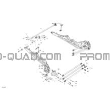 Suspension - Pièces Arrière pour Can-am Toutes les cylindrées 2022 Maverick Turbo RR - RS