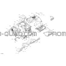 Habitacle - Tableau de bord pour Can-am Toutes les cylindrées 2022 Maverick Turbo RR - RS