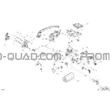 Électrique - Section Avant pour Can-am Toutes les cylindrées 2022 Maverick Turbo RR - RS