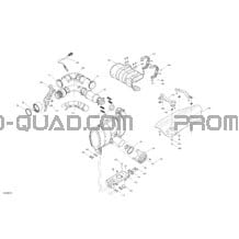 Moteur - Échappement pour Can-am Toutes les cylindrées 2022 Maverick Turbo RR - XDS