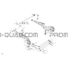 Suspension - Pièces Arrière pour Can-am Toutes les cylindrées 2022 Maverick Turbo RR - XDS