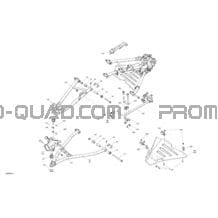 Suspension - Front Components - Width 64 inch pour Can-am Toutes les cylindrées 2022 Maverick Turbo RR - XRC