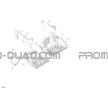 Habitacle - Plancher pour Can-am Toutes les cylindrées 2022 Maverick Turbo RR - XRC