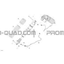 Suspension - Amortisseurs Avant - Avec Smart-ShoX pour Can-am Toutes les cylindrées 2022 Maverick Turbo RR - XRS