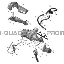 ROTAX - Turbocompresseur - Turbo RR pour Can-am Toutes les cylindrées 2022 Maverick Turbo RR - XMR