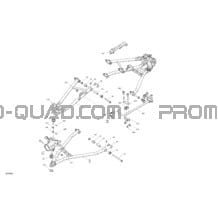 Suspension - Front Components - Width 64 inch pour Can-am Toutes les cylindrées 2022 Maverick Turbo RR - XMR