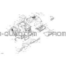 Habitacle - Tableau de bord pour Can-am Toutes les cylindrées 2022 Maverick Turbo RR - XMR