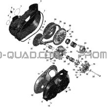 ROTAX - Transmission - Turbo pour Can-am Toutes les cylindrées 2022 Maverick MAX Turbo - DS
