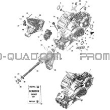Rotax - Gear Box And Components - 509 pour Can-am Toutes les cylindrées 2022 Maverick MAX Turbo RR - XDS