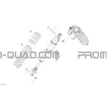 Suspension - Amortisseurs Avant pour Can-am Toutes les cylindrées 2022 Maverick MAX Turbo RR - XDS