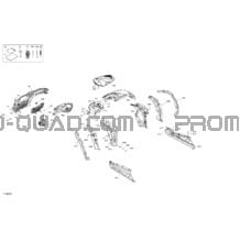 Carrosserie - Section Avant pour Can-am Toutes les cylindrées 2022 Maverick Sport 1000R - XMR