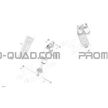 Suspension - Amortisseurs Arrières pour Can-am Toutes les cylindrées 2022 Maverick Sport 1000R - XRC