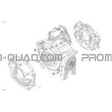 Entraînement - Avant - Pièces du Différentiel pour Can-am Toutes les cylindrées 2022 Maverick Sport 1000R - XXC
