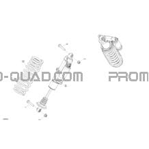 Suspension - Amortisseurs Avant pour Can-am Toutes les cylindrées 2022 Maverick Sport 1000R - XXC