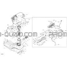Engine - Fuel - EVAP pour Can-am Toutes les cylindrées 2022 Maverick Sport MAX 1000R - DPS