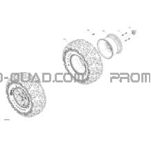 Entraînement - Roues Arrières pour Can-am Toutes les cylindrées 2022 Maverick Sport MAX 1000R - DPS