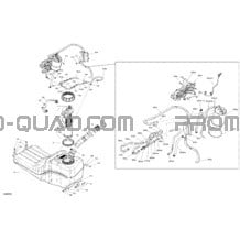 Engine - Fuel - EVAP pour Can-am Toutes les cylindrées 2022 Maverick Trail 700 - BASE