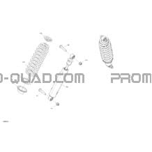 Suspension - Amortisseurs Avant pour Can-am Toutes les cylindrées 2022 Maverick Trail 700 - BASE