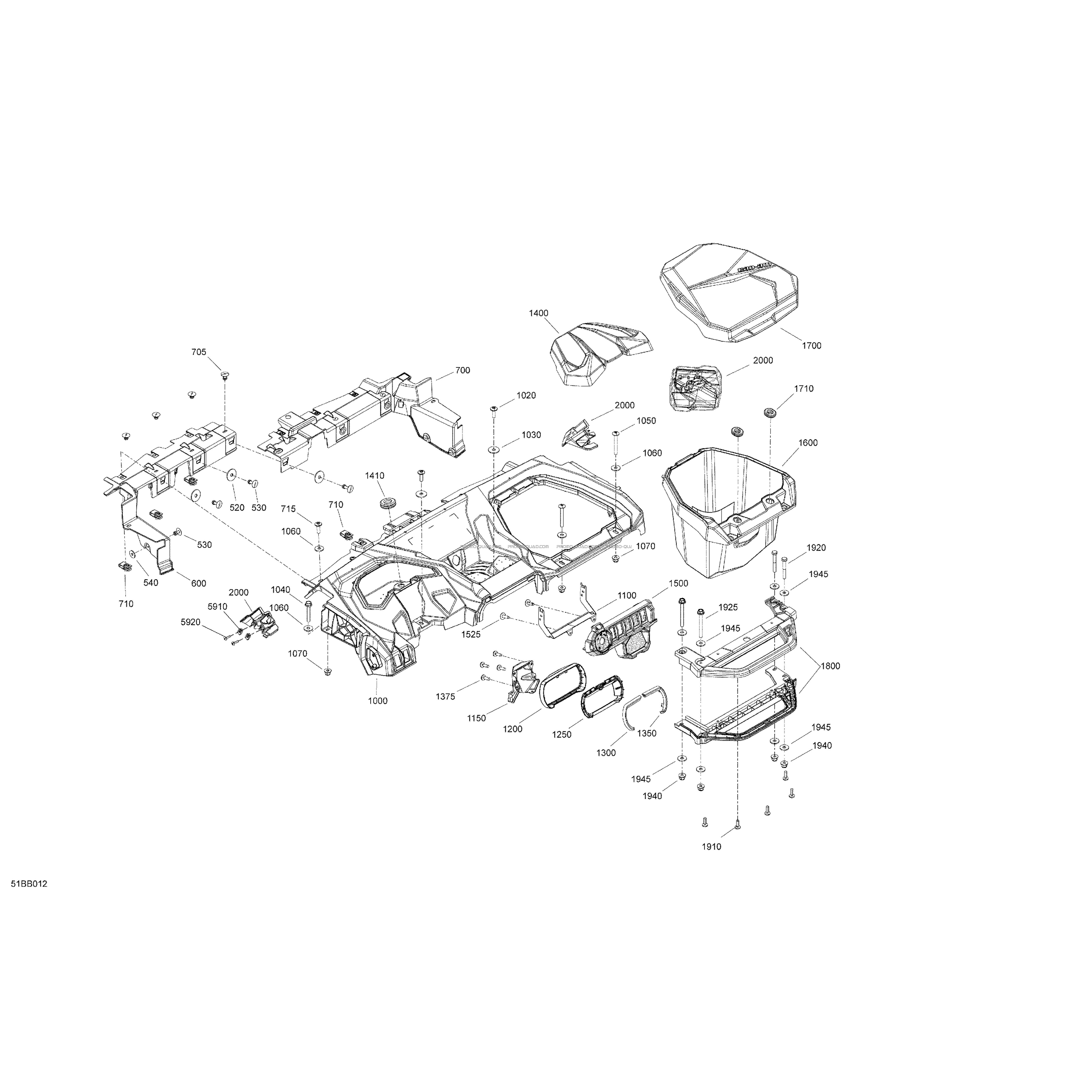 Habitacle - Tableau de bord  Can-am  2022 Toutes les cylindrées  Original parts OEMHabitacle - Tableau de bord  Can-am  2022 Toutes les cylindrées  Original parts OEM
