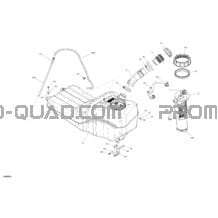 Moteur - Alimentation pour Can-am Toutes les cylindrées 2022 Commander 700 EFI - XT